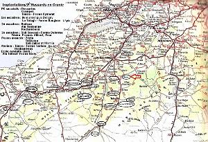 a-- Oranie- Implantation 9e Hussards A